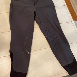 AQUA-X™ SILICONE KNEE PATCH BREECHES, grey, 30R